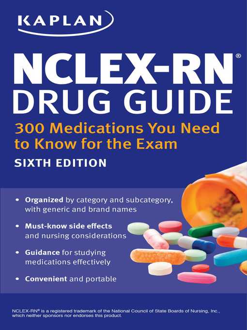 Title details for NCLEX-RN Drug Guide by Kaplan Nursing - Wait list